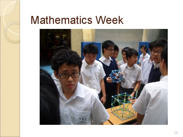 Mathematics Week 19 