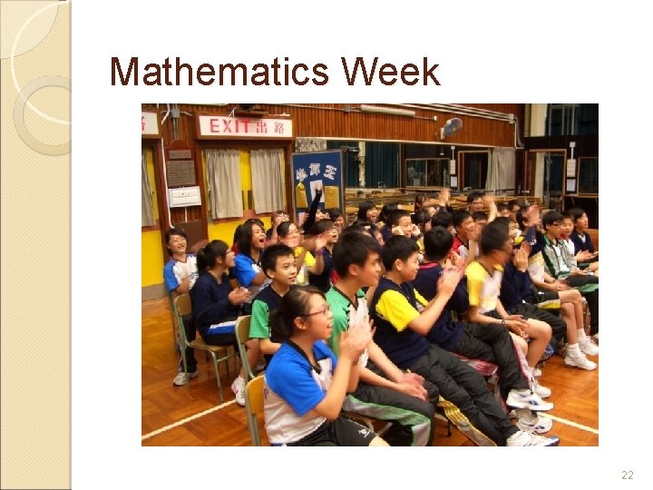 Mathematics Week 22 