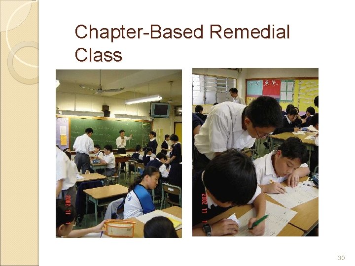 Chapter-Based Remedial Class 30 