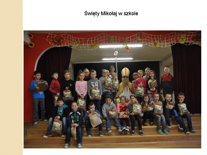 Święty Mikołaj w szkole 