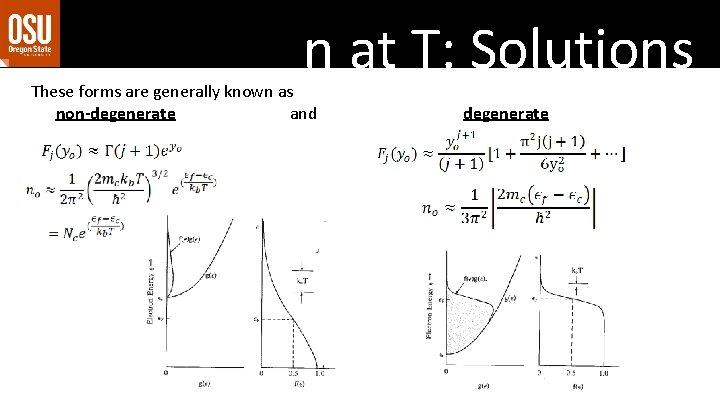 n at T: Solutions These forms are generally known as non-degenerate and degenerate n at T: Solutions These forms are generally known as non-degenerate and degenerate