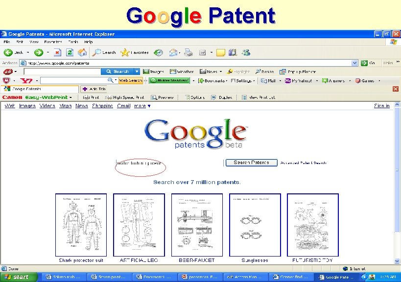 Google Patent 