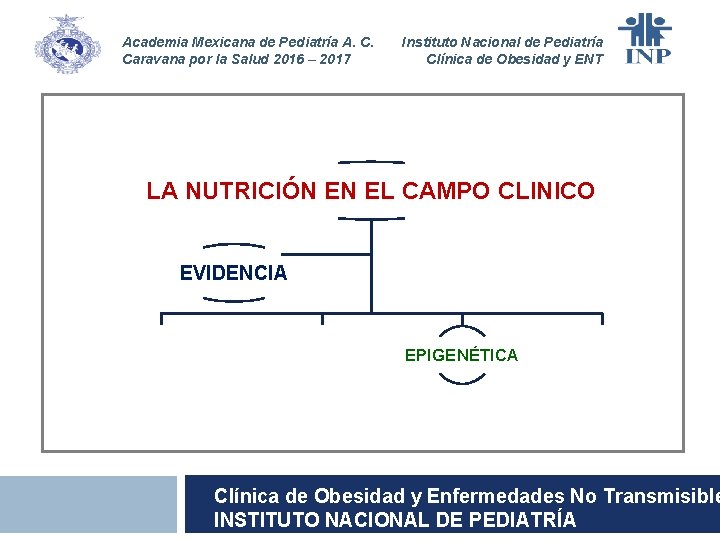 Academia Mexicana de Pediatría A. C. Caravana por la Salud 2016 – 2017 Instituto