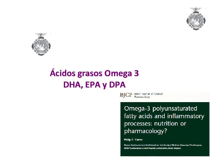 Ácidos grasos Omega 3 DHA, EPA y DPA 