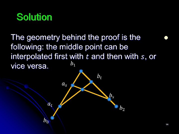 Solution l 14 