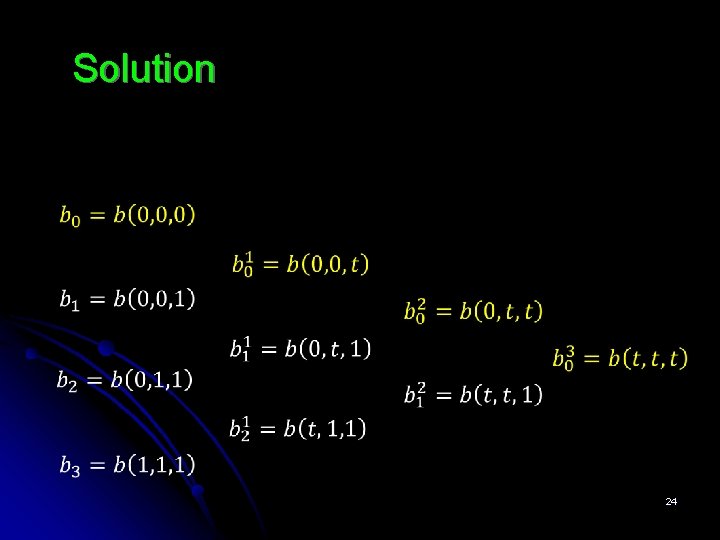 Solution 24 