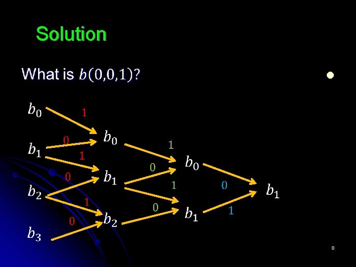 Solution l 8 