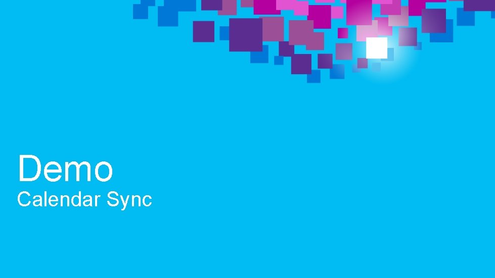 Demo Calendar Sync 