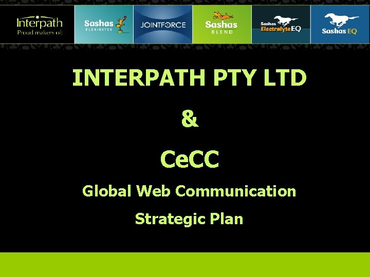 INTERPATH PTY LTD & Ce. CC Global Web Communication Strategic Plan 1 