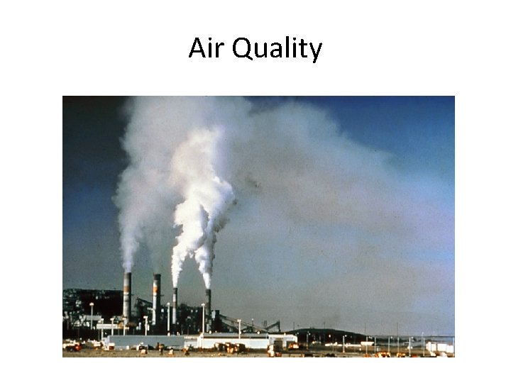 Air Quality 