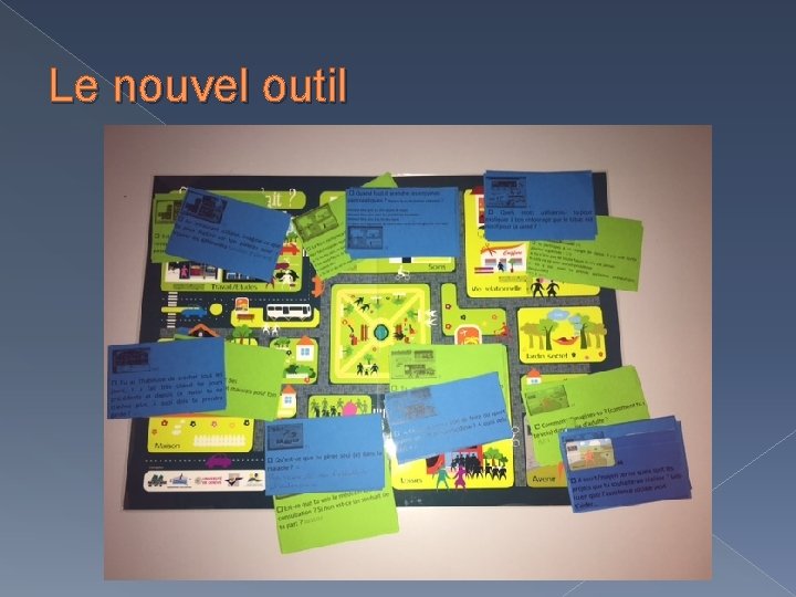 Le nouvel outil 