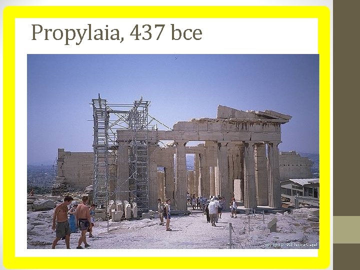 Propylaia, 437 bce 