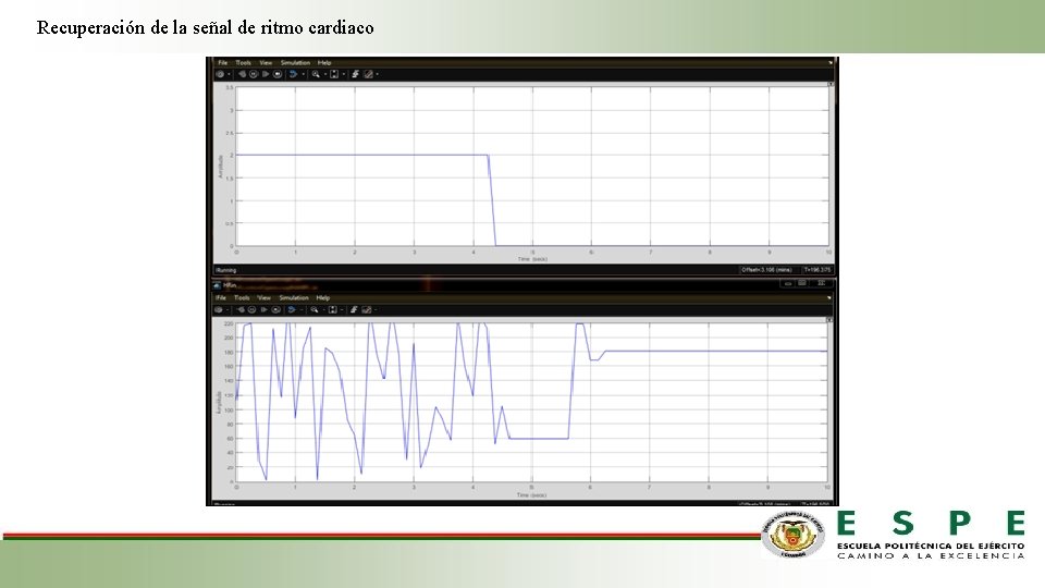 Recuperación de la señal de ritmo cardiaco 
