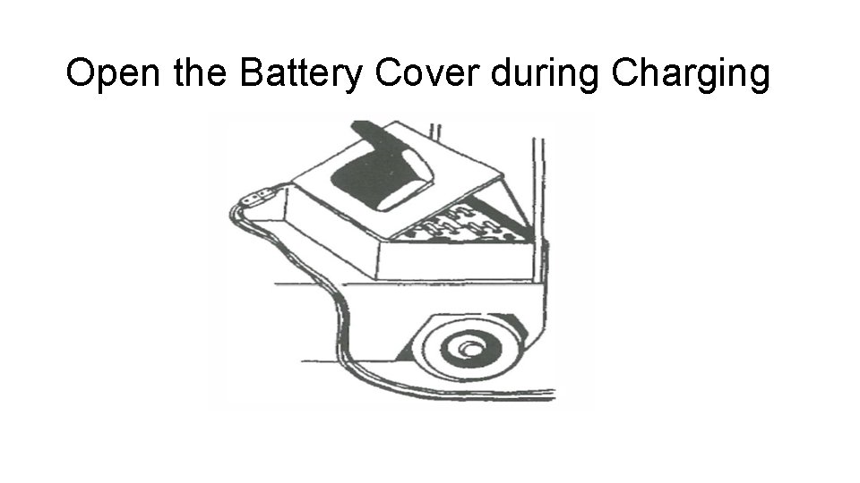 Open the Battery Cover during Charging 