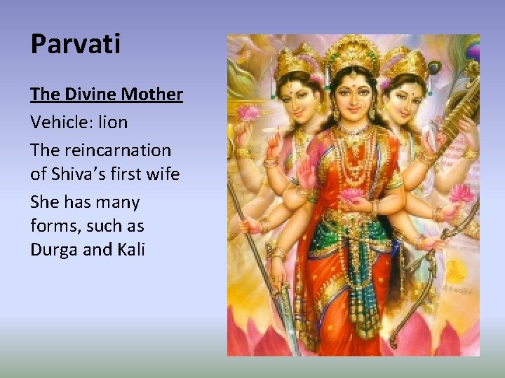 Hindu Gods and Goddesses Trimurti Hindu Trinity The