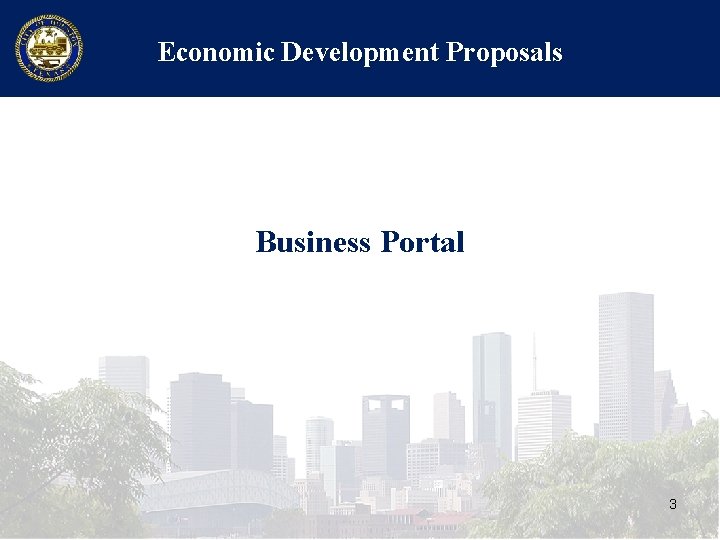 Economic Development Proposals Business Portal 3 
