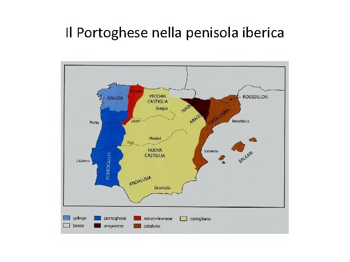 Il Portoghese nella penisola iberica 