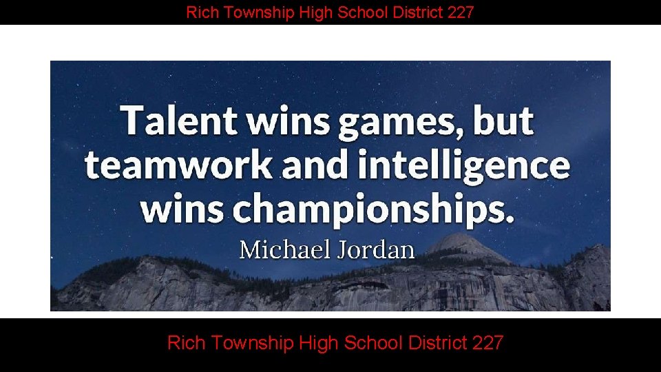 Rich Township High School District 227 16 
