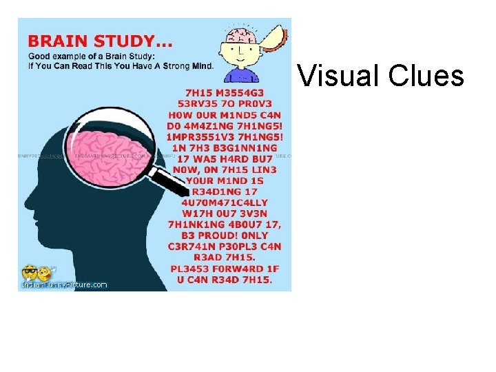 Visual Clues 