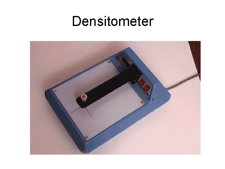 Densitometer Densitometer