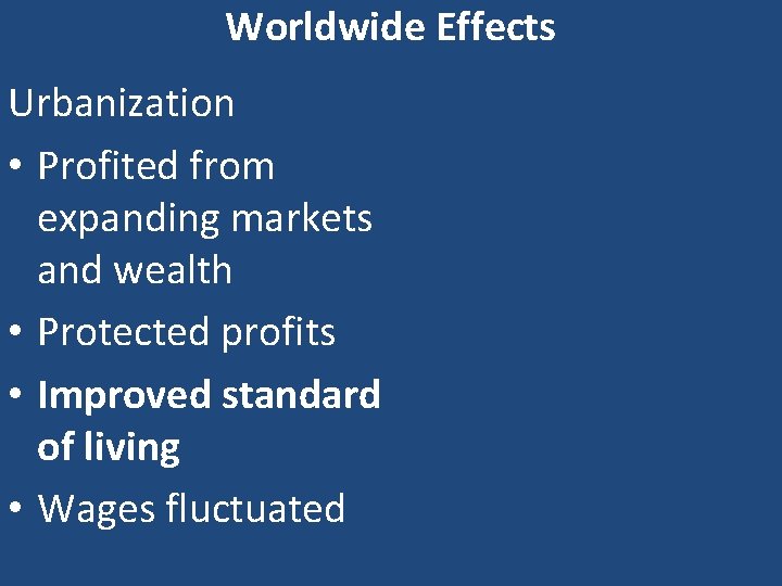 Modern World History Unit 8 Industrial Revolution Industrial