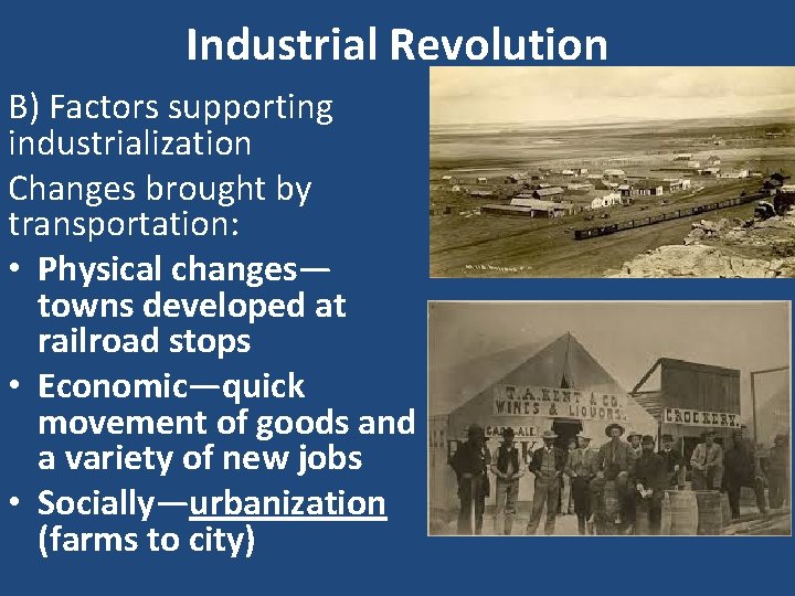 Modern World History Unit 8 Industrial Revolution Industrial