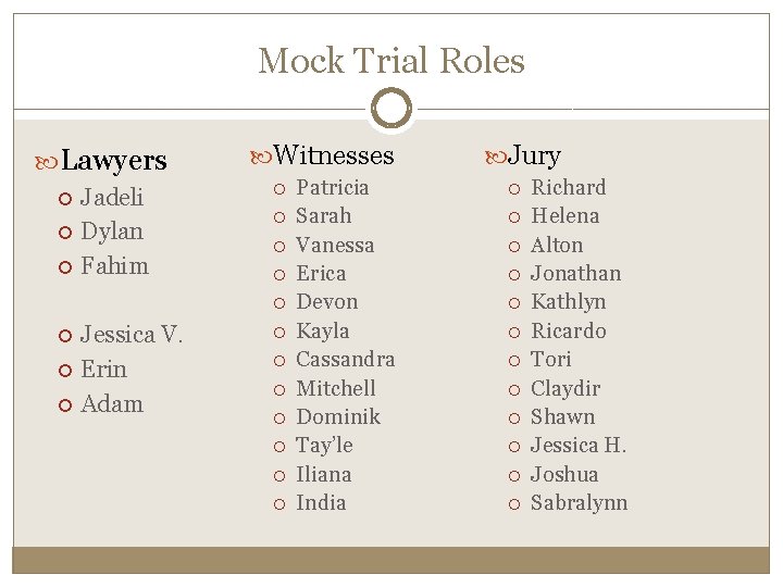 Genocide Mock Trial A Case Study Of Ethics