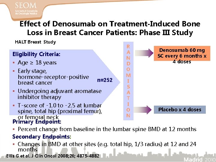 Effect of Denosumab on Treatment-Induced Bone Loss in Breast Cancer Patients: Phase III Study