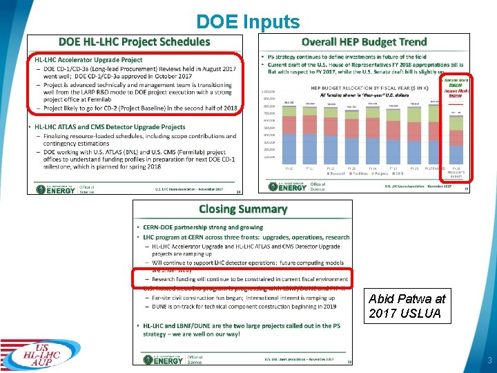 DOE Inputs Abid Patwa at 2017 USLUA logo area 3 