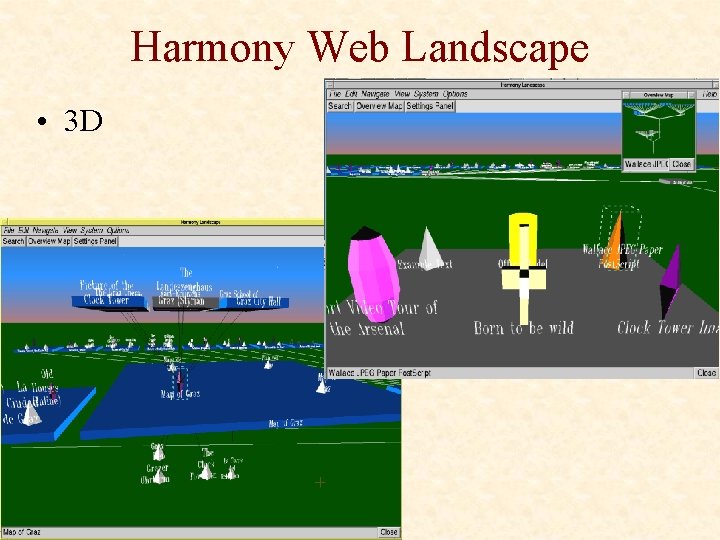Harmony Web Landscape • 3 D 