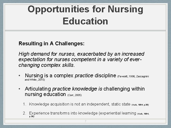 Opportunities for Nursing Education Resulting in A Challenges: High demand for nurses, exacerbated by