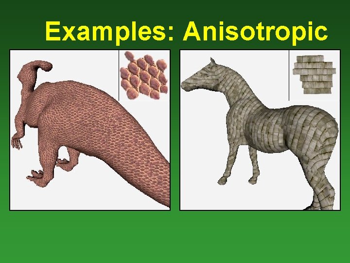 Examples: Anisotropic 