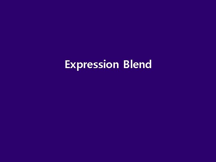 Expression Blend 