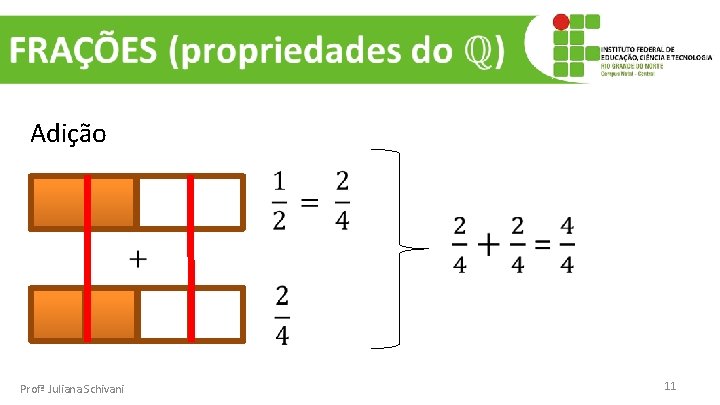  Adição Profª Juliana Schivani 11 