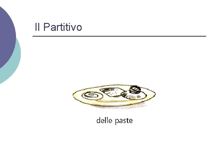 Il Partitivo 