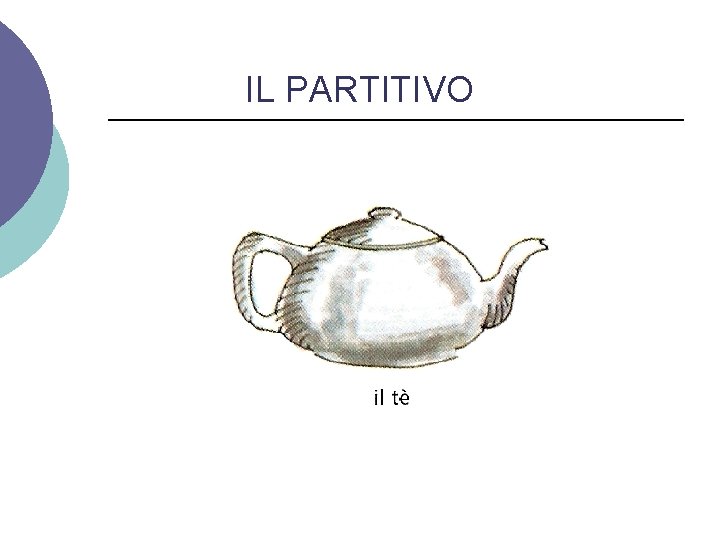 IL PARTITIVO 