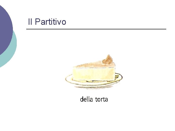 Il Partitivo 