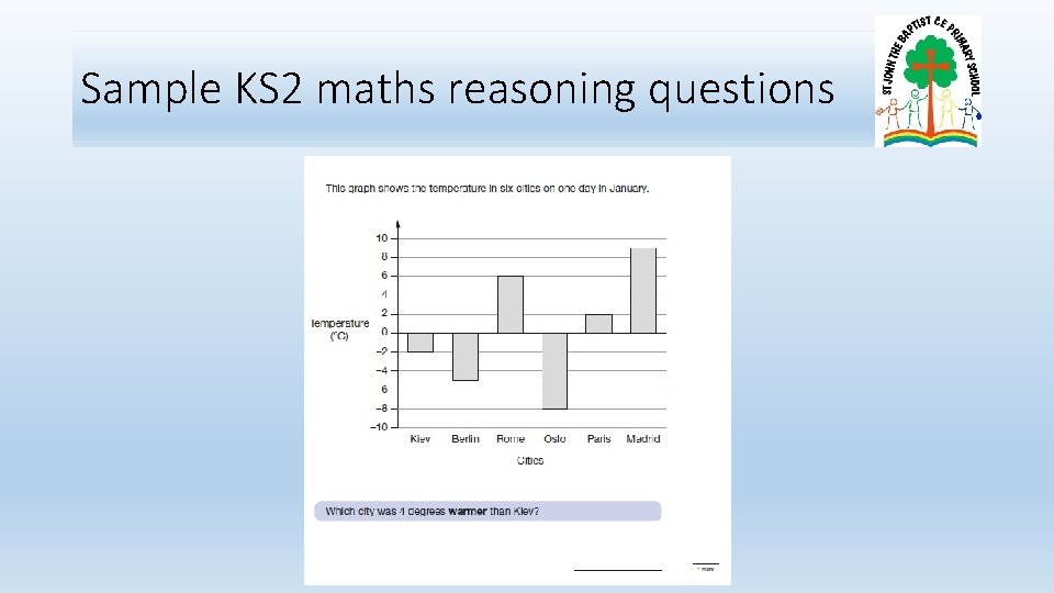 Sample KS 2 maths reasoning questions 