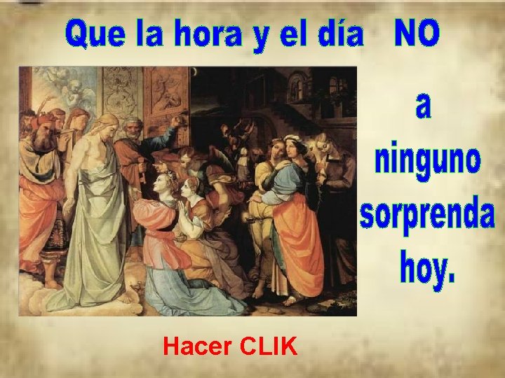 Hacer CLIK 