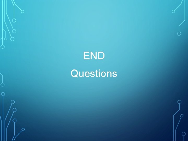 END Questions 