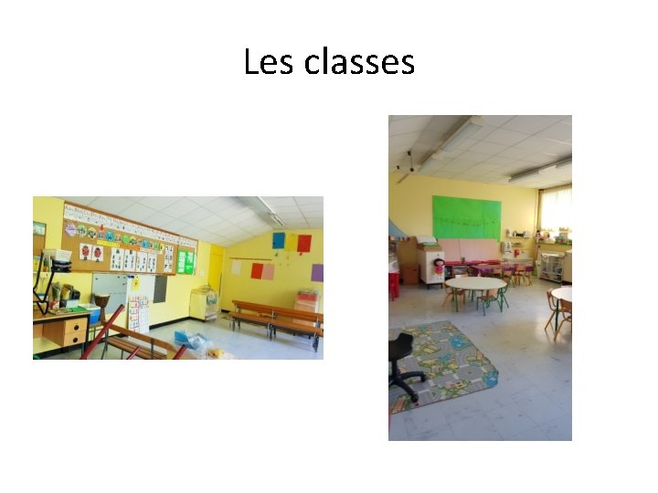 Les classes 