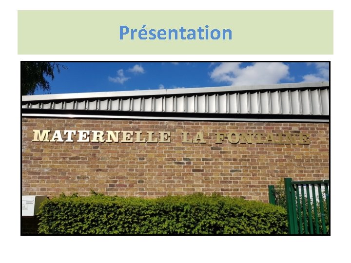 Présentation 