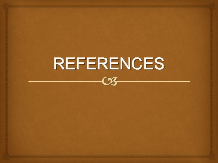 REFERENCES 