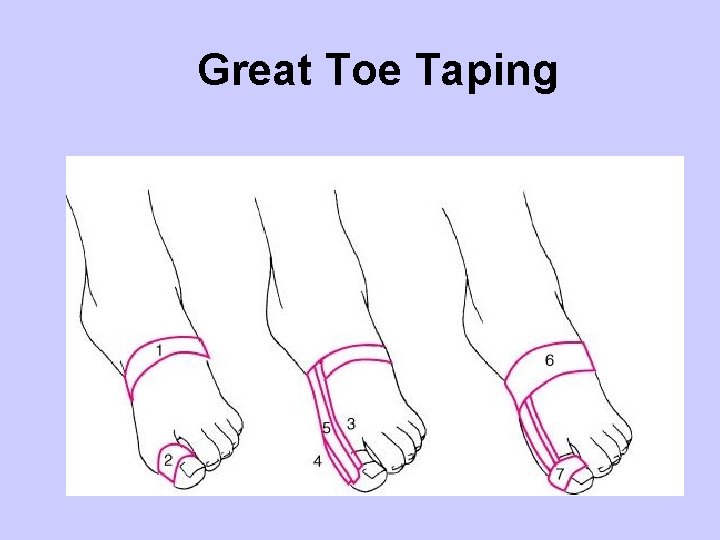 Great Toe Taping 
