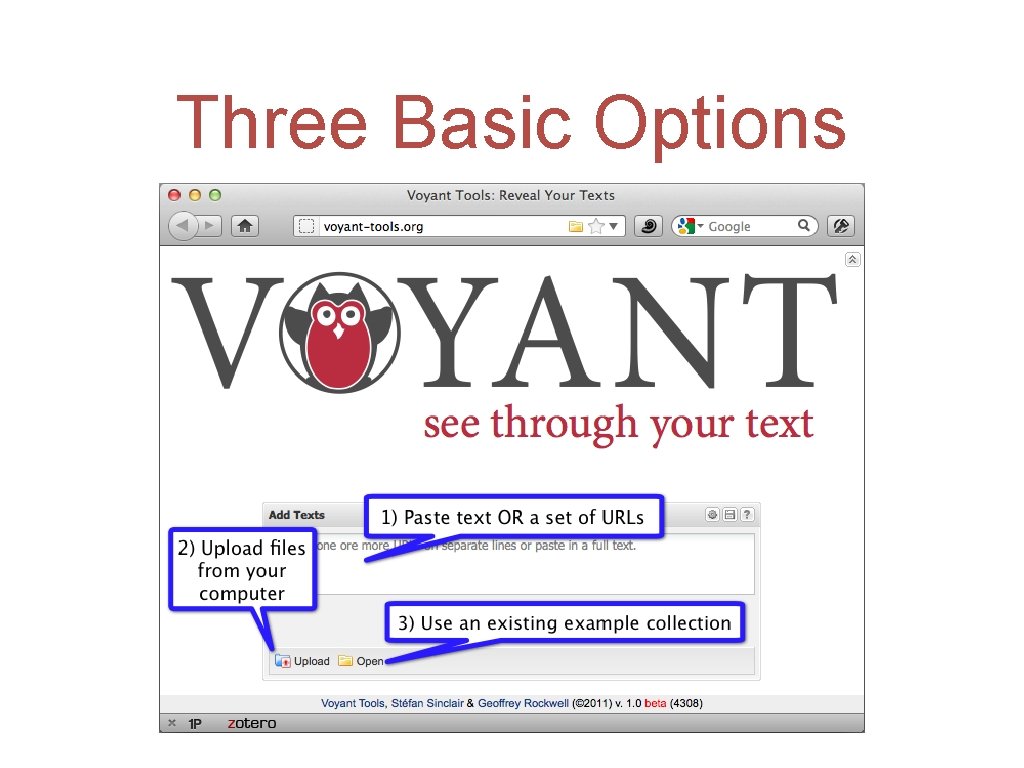 Three Basic Options 