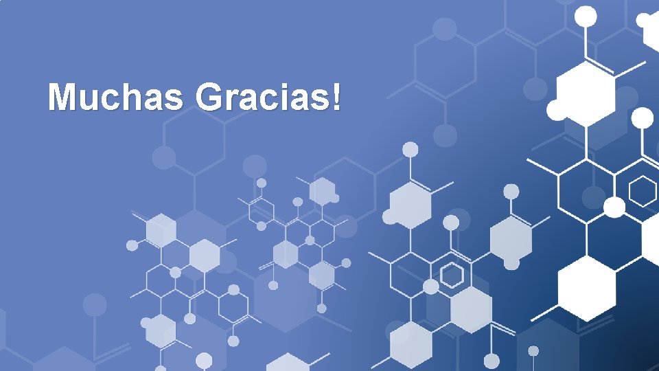 Muchas Gracias! 