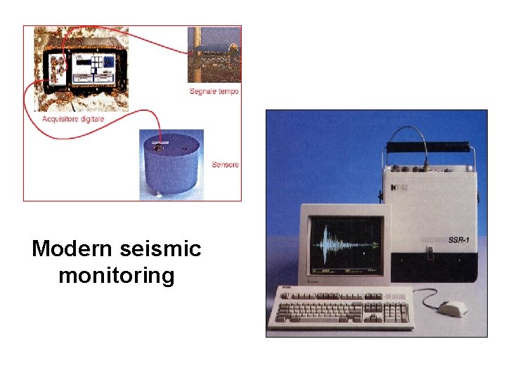 Modern seismic monitoring 