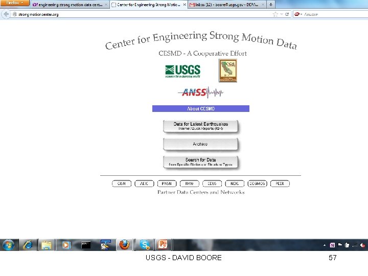 USGS - DAVID BOORE 57 