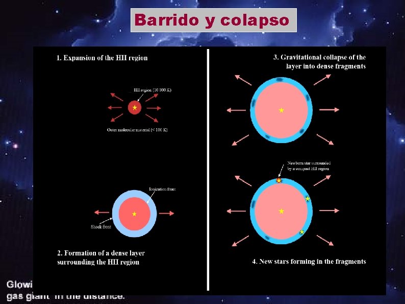 Barrido y colapso 