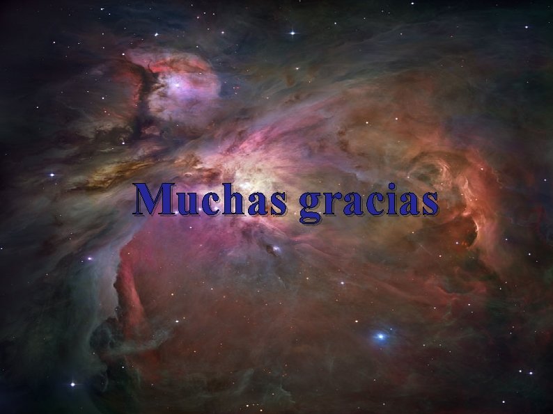 Muchas gracias 